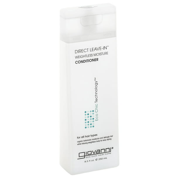 Giovanni Direct Leave-In Weightless Moisture Conditioner, Treatment for All  Hair Types, No Parabens, Sulfate Free,  oz 