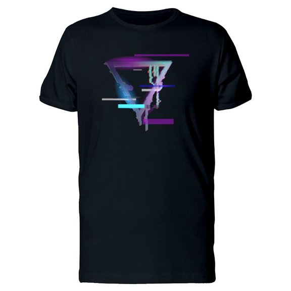 Amazing Glitched Triangle Tee Men's -Image by Shutterstock