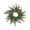 D, variant on Artificial Greenery Candle Ring Wreath, 7.87 in Green Plastic Table Centerpiece for 3-4 in Candles, Design I