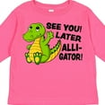 thumbnail image 4 of Inktastic See You Later Alligator Boys or Girls Long Sleeve Toddler T-Shirt, 4 of 5