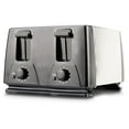 thumbnail image 1 of Brentwood – Grille-pain 4 tranches , noir, 1 of 5