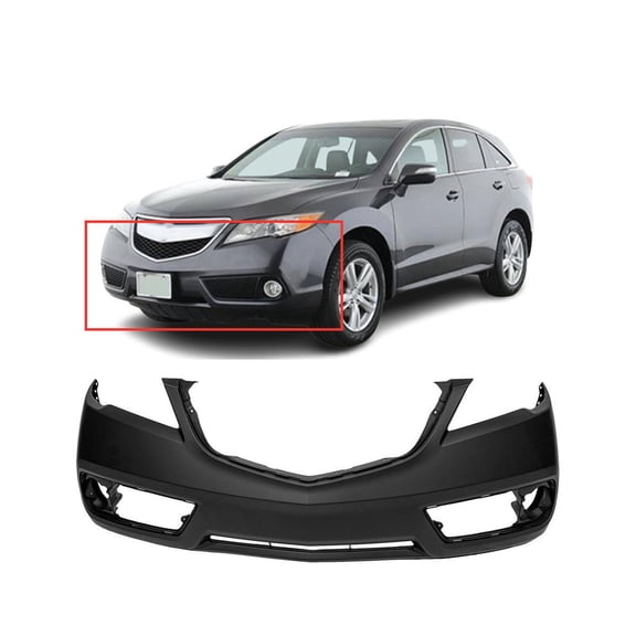 DCP Front Bumper Cover for 2013-2015 Acura RDX w/Fog Light Holes AC1000179