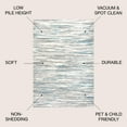 thumbnail image 2 of JONATHAN Y LUXOR Speer Abstract Linear Stripe Area Rug, 5 x 8, Gray/Blue, 2 of 2