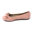 thumbnail image 2 of Victoria K Women's Double Bow With Big Rhinestone Ballerina Flats, 2 of 5