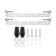 thumbnail image 1 of Unique Bargains 115mm Ceiling Light Plate Kit Light Fixture Mounting Bracket Plate Steel Crossbar for Pendant Wall Light 2 Set, 1 of 7