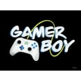 thumbnail image 2 of Malkowski, Melissa 32x25 White Modern Wood Framed Museum Art Print Titled - Gamer Boy, 2 of 4