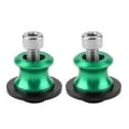 thumbnail image 5 of 2pcs 8mm Motorcycle CNC Rear Stand Swing Arm Spool Sliders Stand Swingarm Bobbins (Green), 5 of 8