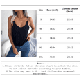 thumbnail image 7 of ZOELNIC Womens Tank Tops Crew Neck Spring Summer Camisole Metal Buckle Straps Cami Top Sleeveless Knitted Shirt, L, 7 of 7