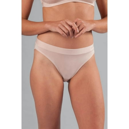 Women's Naked W120210 Luxury Modal Modern Brief Panty (Rose Dust L)