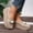 Khaki, variant on Womens Loafers Comfortable Platform Heel Flats Casual Soft Round Toe Retro Dress Shoes Black 8 Wide(EU:40)