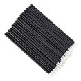 thumbnail image 2 of 100Pcs Beauty Makeup Eyeliner Brushes with Cap Make Up Brush Disposable Eyeliner Brk10613, 2 of 6