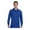 Royal, variant on Adult Unisex 5.6 Oz. Spotshield Long-Sleeve Jersey Polo