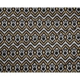 thumbnail image 4 of oneOone Polyester Lycra Fabric Chevron & Swirl Ikat Decor Fabric Printed BTY 56 Inch Wide, 4 of 4