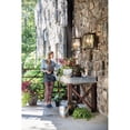 thumbnail image 2 of 2105-LL Walker 3-Light 17-1/2" High Outdoor Wall Sconce with Clear Glass Shade, 2 of 8