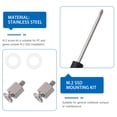 thumbnail image 4 of Stainless Steel SSD Screw Kit with 2 Laptop Holder Stands and 2 Motherboard Mounting Standoffs for PC Assembly, 4 of 6
