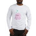 thumbnail image 1 of CafePress - Cute Pink Octopus Long Sleeve T Shirt - Unisex Cotton Long Sleeve T-Shirt, 1 of 1