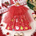thumbnail image 3 of NIJNFCLOTH Tenues d'Automne pour Filles, Robe de Princesse de Noël Sans Manches, Ensemble Cape et Tenues pour Filles, 3 of 8