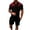 Purple, variant on Mens Short Sets 2 Piece Outfits Polo Shirt Fashion Summer Tracksuits Beach Outfit Short Sleeve and Shorts Set for Men