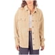 thumbnail image 2 of Puntoco Abrigo Mujer Invierno Moda Botón Pana Raya Bolsillo Grande Camisa Abrigo Liquidación Puntoco Puntoco-1, 2 of 7