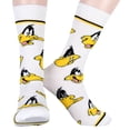 thumbnail image 4 of WB Looney Tunes Socks Allover Character Faces 5 Pair Adult Crew Socks, 4 of 7