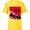 Yellow, variant on Disney Racing "It's My Birthday" Mickey Mouse Race Car Party - Short Sleeve T-Shirt for Kids - Customized-White