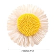 thumbnail image 3 of AYktou 10Pcs Sunflower Straw Appliques, 3.1 Inch Craft Embellishment Woven Sunflower, Artificial Flowers Floral Ornaments DIY Accessories for Wall Decor Shoes Hats Bags Gift Box Wreath Wrapping, 3 of 6
