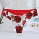 thumbnail image 2 of Ropa interior Sexy de encaje para mujer, bragas transparentes superfinas, tangas huecas más grandes, lote de 1 unidad, dzk09, 2 of 4