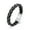 Silver-19cm, variant on Urn Bracelet for Ashes for Mens Double-Band Black Braided Leather Bangle Bracelets Cremation Jewelry For Ashes Wristband Memorial Urn Bangle