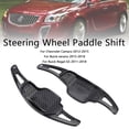 thumbnail image 3 of Carbon Look Steering Wheel Paddle Shifter Extension Covers Fit for Chevy Camaro, 3 of 15