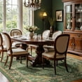thumbnail image 2 of ATHOPE 5x7 Area Rugs for Living Room Bedroom, Washable Soft Rug with Non-Slip Backing, Large Floral Vintage Distress Print Pattern Carpet, Green, 2 of 7