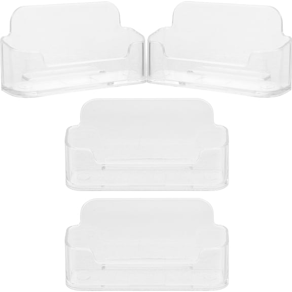 HOMEMAXS 4 Pcs Holder Vendor Booth Supplies Display Organiser