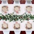 thumbnail image 6 of Dreamtimes Christmas Cute Gnome Placemats Set of 4 Non-Slip Heat Resistant Dining Table Place Mats Washable Kitchen PVC Weave Table Mats, 6 of 6