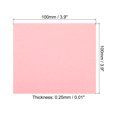 thumbnail image 2 of Uxcell Cartes de Nom de Table, Lot de 25 Cartes Décoratives Pliables Vierges, Rose, 2 of 5