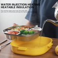 thumbnail image 4 of Boîte à Lunch en Acier Inoxydable 304 Portable Boîte Bento 3 Compartiments Résistant à la Chaleur, 4 of 4
