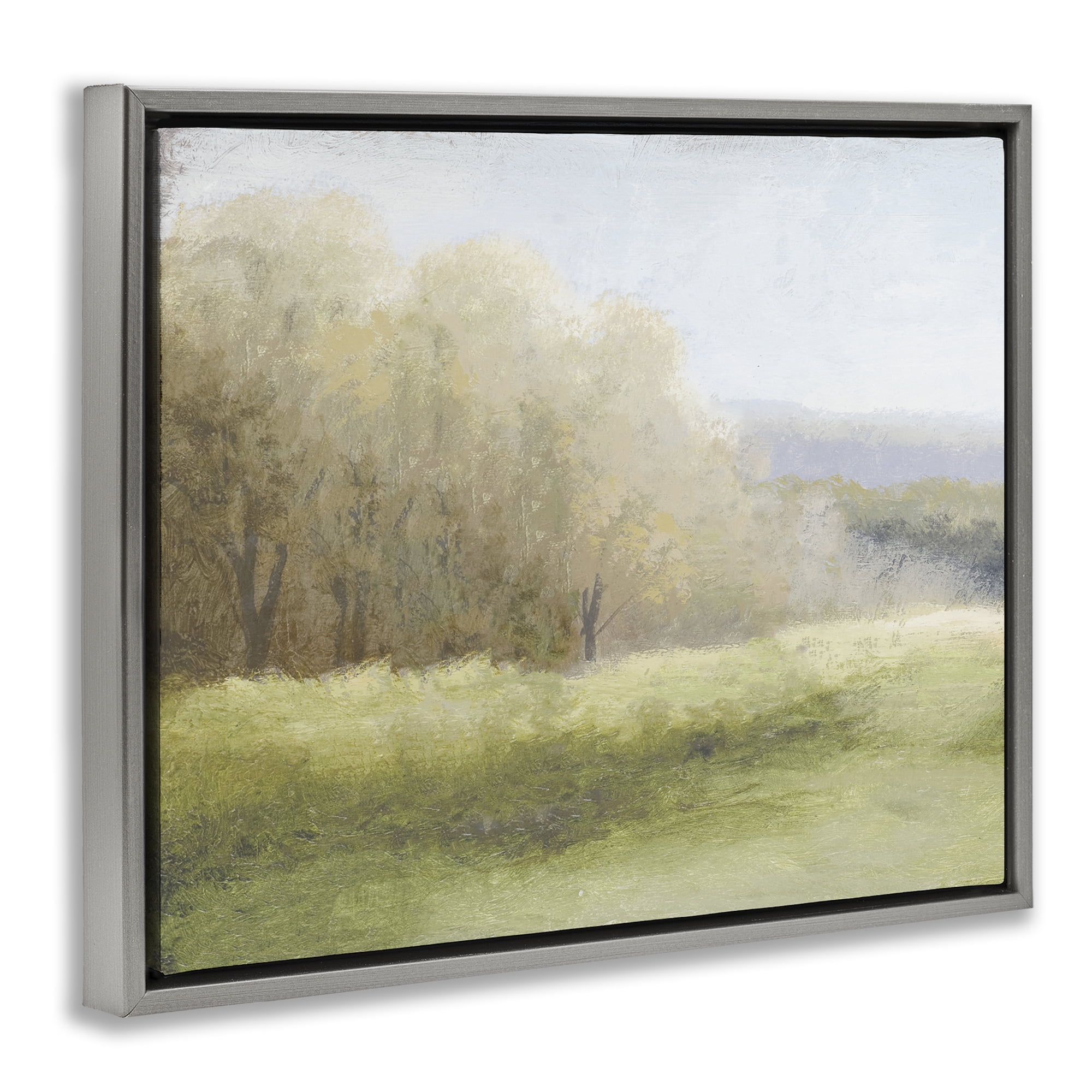 Stupell Industries Within a Familiar Place Landscape Gray Framed Floater Canvas Wall Art, design by Michael Marcon