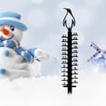 thumbnail image 4 of Suministros de indicador de nieve , indicador de decoración de vacaciones de Navidad, regalo, indicador de nieve de arte del hierro para pingüino BLESIY Regla de medición de nieve, 4 of 8