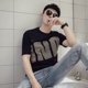 thumbnail image 2 of Ropa Cool Ropa de calle Moda Camisetas para hombre Camisetas vintage para hombre Camisetas originales Top gráfico Xl Suelto Ordinario Katoen Suave Fiesta, 2 of 5