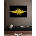 thumbnail image 2 of cuadro decorativo yellow splash lienzo by suma 1 pieza 30 X 45 CM, 2 of 2