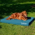thumbnail image 3 of FurHaven Pet Products Indoor/Outdoor Oxford Cooling Gel Top Deluxe Mattress Pet Bed for Dogs & Cats - Deep Lagoon, Jumbo, 3 of 12