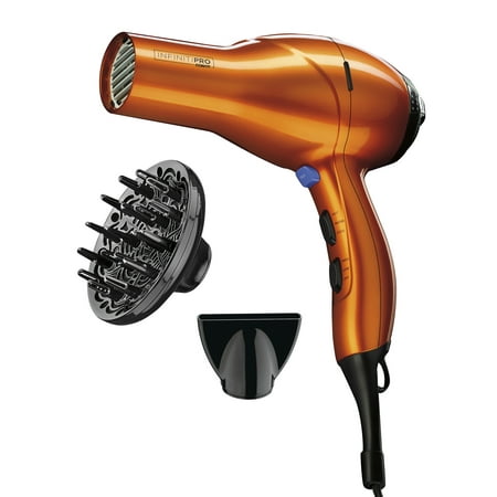 InfinitiPRO by Conair 1875 Watt Hair Dryer/Styling Tool, 259TPRY; (Best Blow Dryer For Healthy Hair)