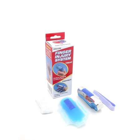 Finger Treatment Kit, Designed to help relieve finger pain and reduce the swelling caused by sprains, jams, strains and arthritis By