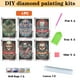 thumbnail image 2 of Kit de pintura de diamantes en 5D con tema de terror de Halloween para adultos, 2 of 6