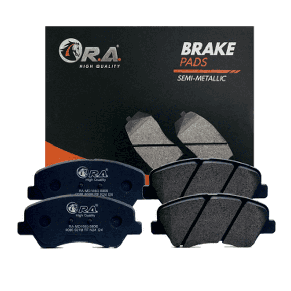 RA-MD1593 Front Disc Brake Pads For Hyundai Accent GL GLS LE SE Kia Rio EX LX SX