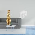 thumbnail image 2 of Escultura De Mesa De Guepardo De Acrílico Dorado, Moderna Y Decorativa, Soporte Para Pañuelos, Figura De Animal, Centro De Mesa Para Decoración De Oficina, Hogar Y Baño., 2 of 8