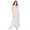 White Floral, variant on Plus Size Breezy Eyelet Knit Long Nightgown