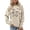 A-Beige391, variant on XIAOCHA Womens Boxed Letter Print Crew Neck Sweatshirt Mom Life Themed Soft Casual Sweatshirts Family Errands Wear Loose Sweat Pullover