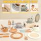 thumbnail image 2 of Juego de platos y platos de madera para niños Dreamon, 2 of 7