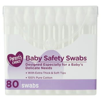 Parent's Choice Baby Safety Swabs, 80 count