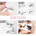 thumbnail image 5 of YOFOKO Magnetic Eyelashes, Magnetic Lashes with Applicator, Reusable Natural Look Magnetic Lashes, Light Weight and Waterproof Long Lasting Magnetic Eyelashes No Glue, 5 of 6