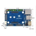 thumbnail image 6 of 2X CM4 Expansion Board for Raspberry Pi Compute Module 4 Mini Basic Expansion Board Compute Module Core Board, 6 of 8